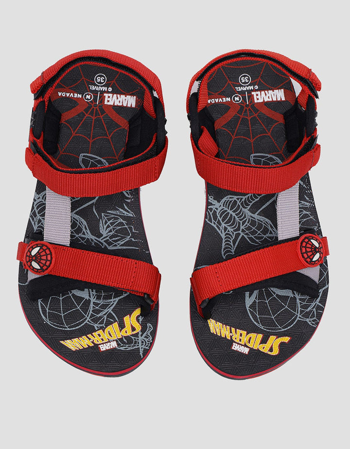 Marvel Spiderman Velcro Sandal Anak Laki-laki