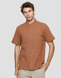Details Collar Texture Men's Koko Shirt
