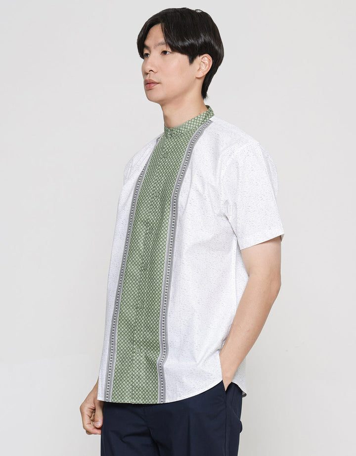 Details of Men's Short Sleeve Koko Door Print