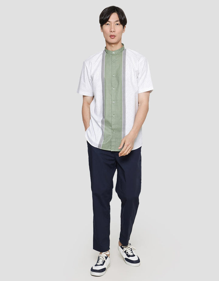 Details of Men's Short Sleeve Koko Door Print