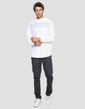 Details of Men's Long Sleeve Koko Striped Print