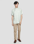 Details of Motif Yd Chest of Men's Koko Shirt