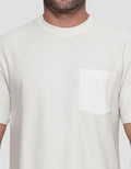 Details Solid Texture With Pocket Dennis Fit Men's Short Sleeve T-Shirt