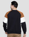 Details of Men's Solid Cut Neck Sweater