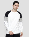 Details of Men's Solid Cut Neck Sweater