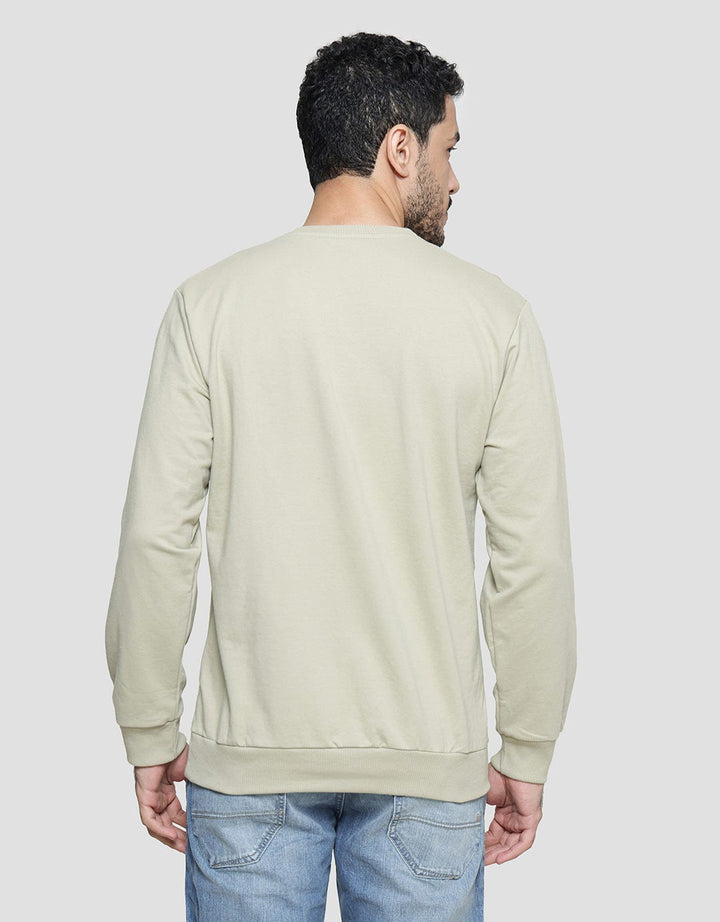 Details Backside Sewn Sweater Pria