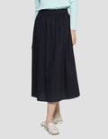 Suko Woven Bottom Women's Midi Skirt