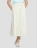 Suko Woven Bottom Women's Midi Skirt