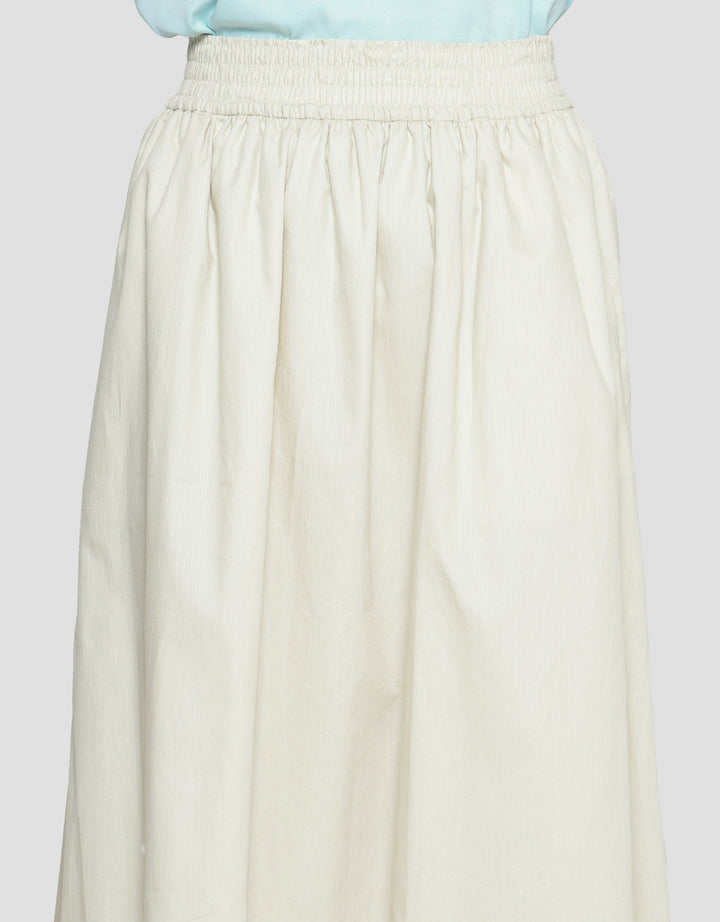 Suko Woven Bottom Rok Midi Wanita