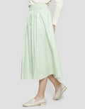 Suko Woven Bottom Women's Midi Skirt