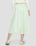 Suko Woven Bottom Women's Midi Skirt