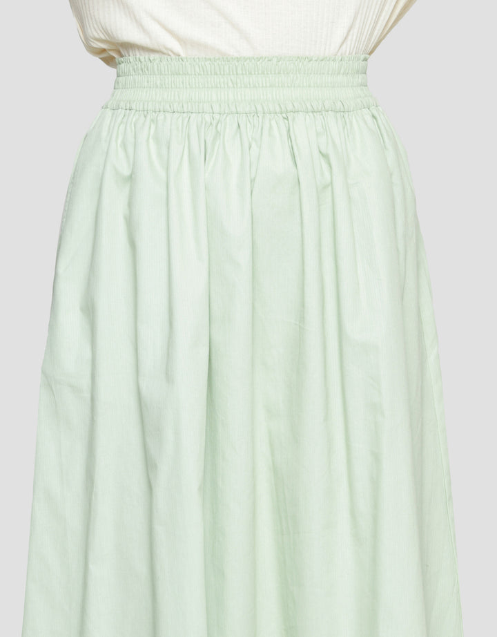 Suko Woven Bottom Rok Midi Wanita