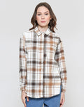 Nevada Woven Reg Check Flannel Women's Long Sleeve Shirt