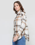 Nevada Woven Reg Check Flannel Women's Long Sleeve Shirt