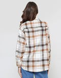 Nevada Woven Reg Check Flannel Women's Long Sleeve Shirt