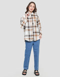 Nevada Woven Reg Check Flannel Women's Long Sleeve Shirt
