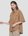Nevada Double Pocket Women's 3/4 Sleeve Shirt