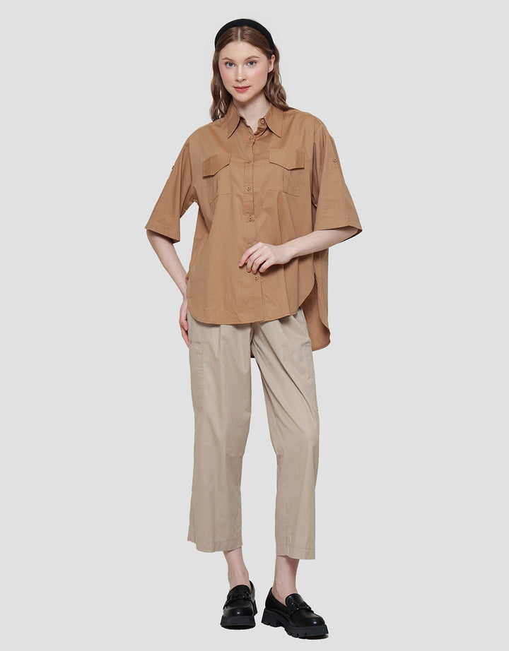 Nevada Double Pocket Women's 3/4 Sleeve Shirt