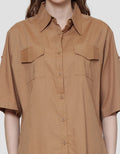 Nevada Double Pocket Women's 3/4 Sleeve Shirt