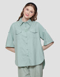 Nevada Double Pocket Women's 3/4 Sleeve Shirt