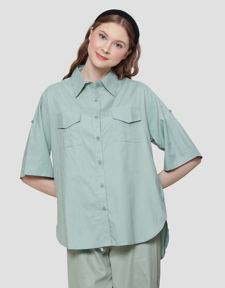 Nevada Double Pocket Women's 3/4 Sleeve Shirt