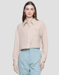 Nevada Boxy Style Women's Crop Shirt