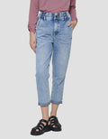 Nevada Slouchy Denim Celana Panjang Wanita