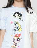 Character The Powerpuff Girls Lengan Serut Kaos Anak Perempuan