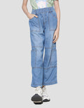 Nevada Wideleg With Stropper Cargo Denim Anak Perempuan