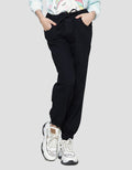 Nevada Solid Washed Girls Jogger Pants