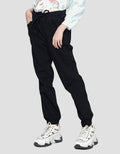 Nevada Solid Washed Girls Jogger Pants