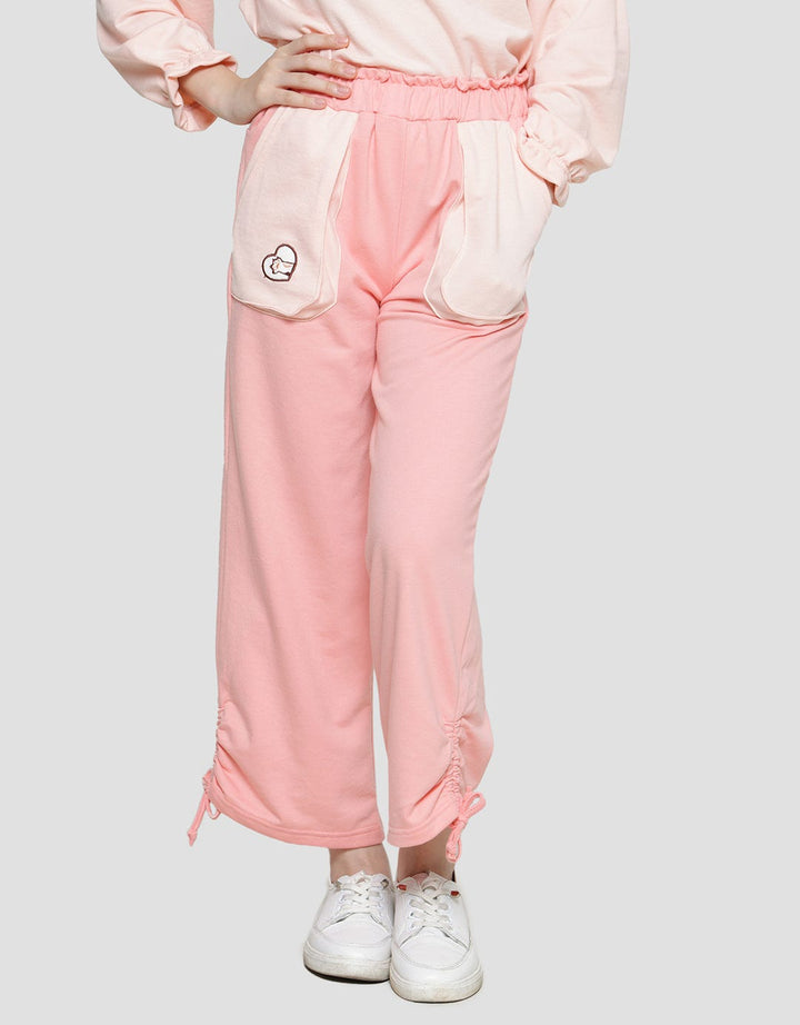 Nevada Knit Wideleg With Two Front Pocket Celana Panjang Anak Perempuan