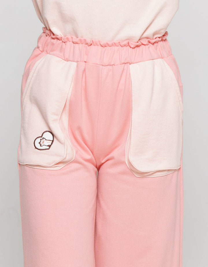 Nevada Knit Wideleg With Two Front Pocket Celana Panjang Anak Perempuan