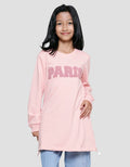 Nevada Girls Drawstring Waist Chenille City Tunic Sweater