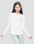 Nevada Henly Embro Texture Kaos Anak Perempuan