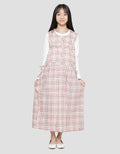 Nevada Maxi Dress Woven Overall Hoodie With Inner Girls