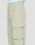 Nevada Celana Panjang Woven Wideleg Pocket Cargo Anak Perempuan