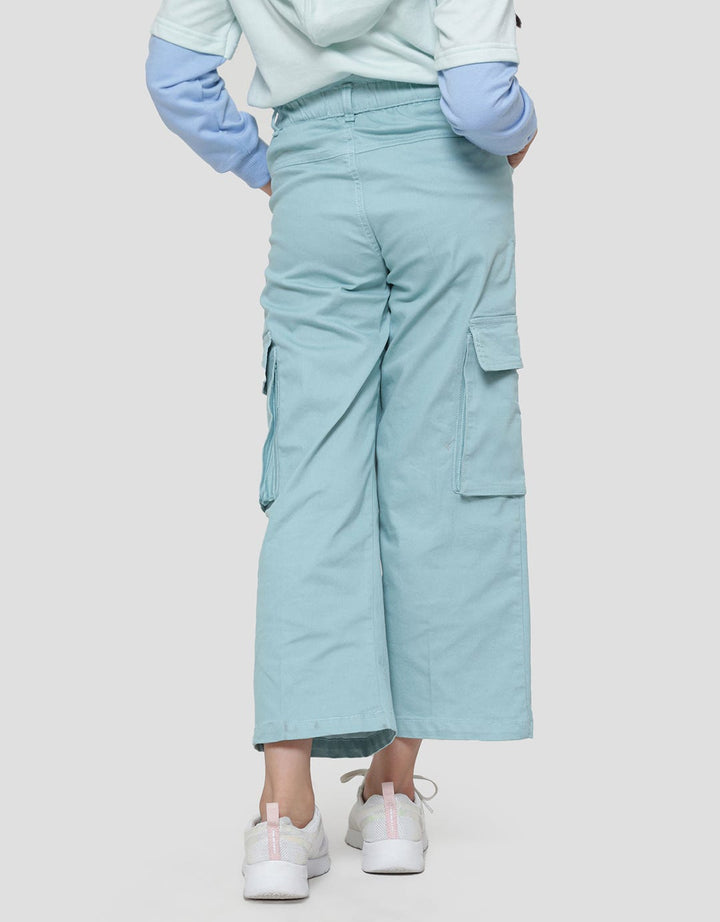 Nevada Woven Stretch With Pocket Cargo Celana Panjang Anak Perempuan