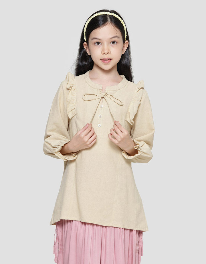 Nevada Ruffle Blouse Anak Perempuan