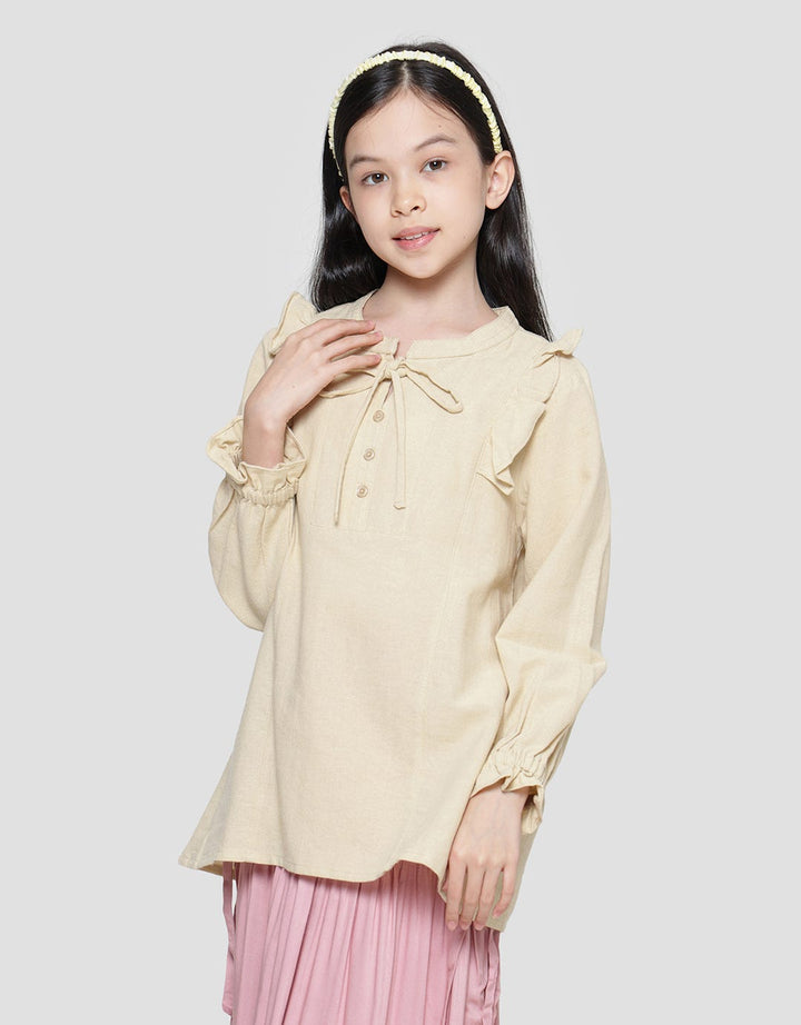 Nevada Ruffle Blouse Anak Perempuan