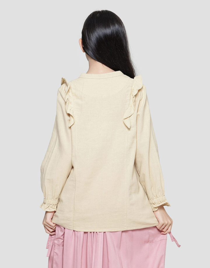 Nevada Ruffle Blouse Anak Perempuan