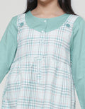 Nevada Checkered Print Girls Shirt