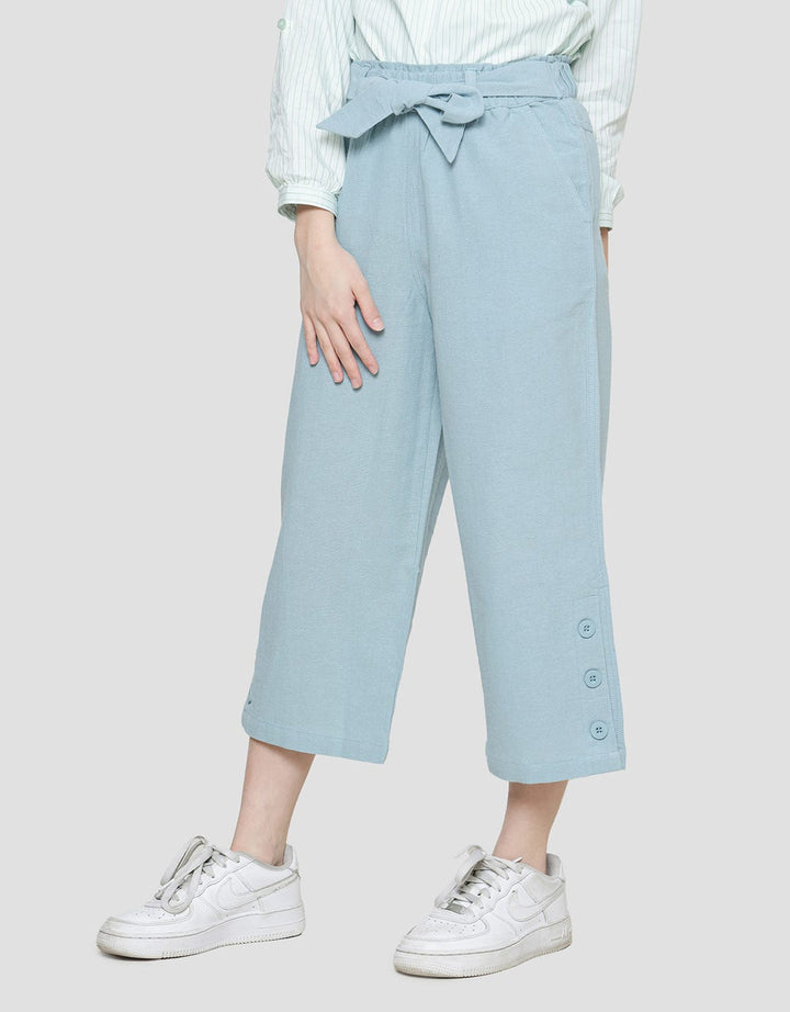 Nevada Linen Look 3 Leg Buttons Celana Kulot Anak Perempuan