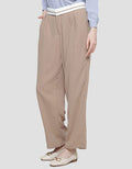 Details Celana Panjang Wanita With Tone Pipe Line