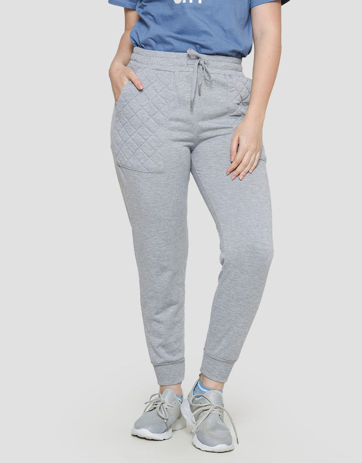 Details Women's Long Pants Tied Patch Pocket