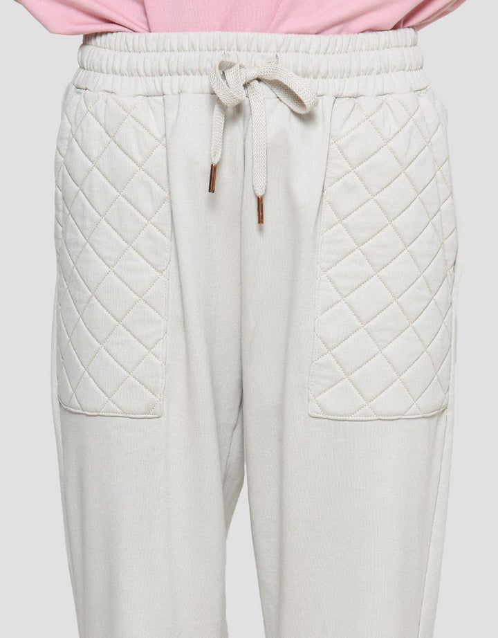 Details Women's Long Pants Tied Patch Pocket