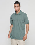 Cole Lacoste Basic Plain Polo Shirt Pria