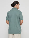 Cole Lacoste Basic Plain Polo Shirt Pria