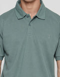 Cole Lacoste Basic Plain Polo Shirt Pria