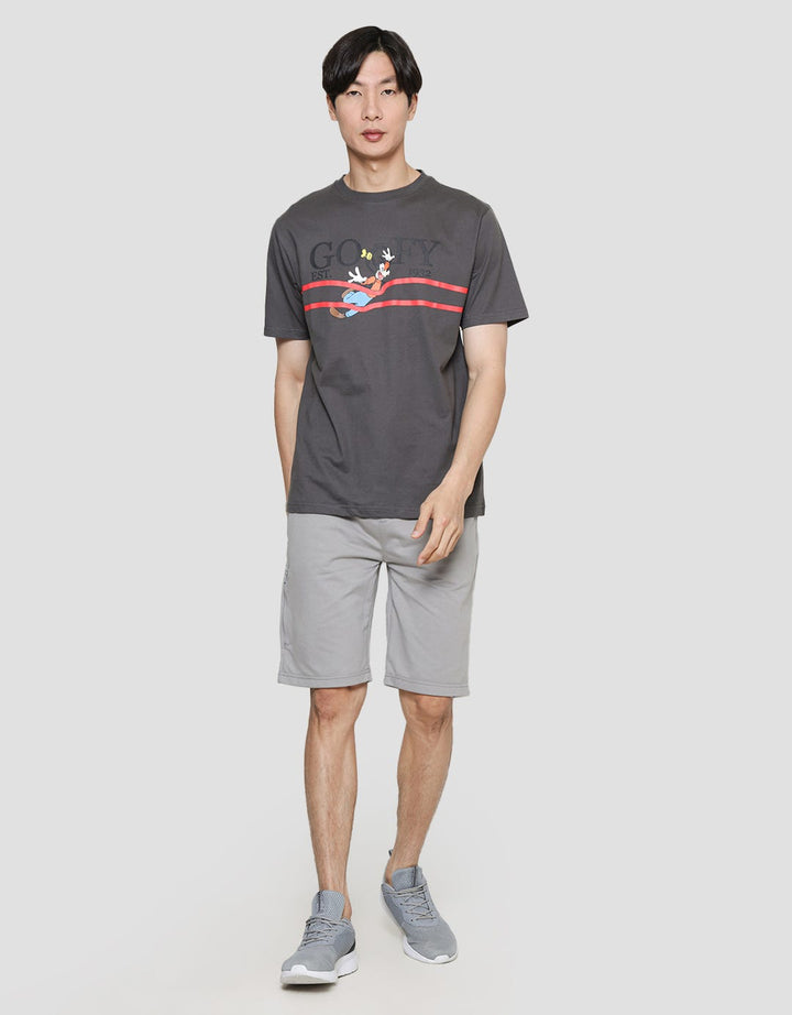 Disney Men's Short Sleeve T-Shirt Goofy Character Est 1932